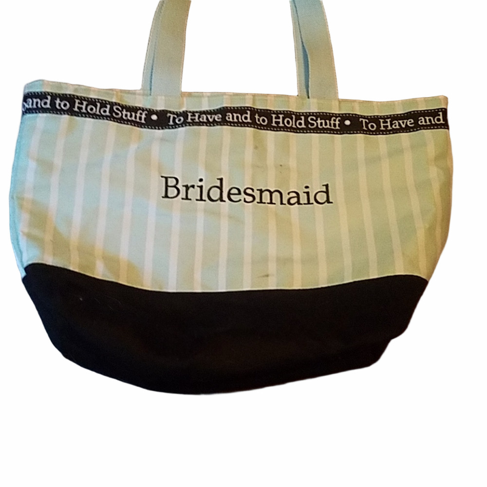 Bridesmaid Bridal Blue Bag